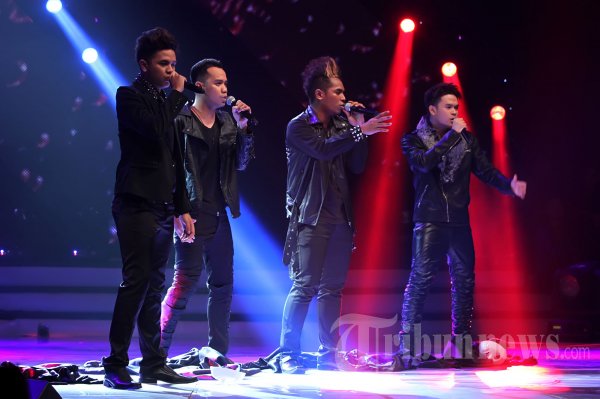 Nu Dimension di Gala Show Ke-10 X Factor Indonesia