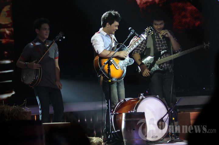 Mikha Angelo di Gala Show Ke-11 X Factor Indonesia