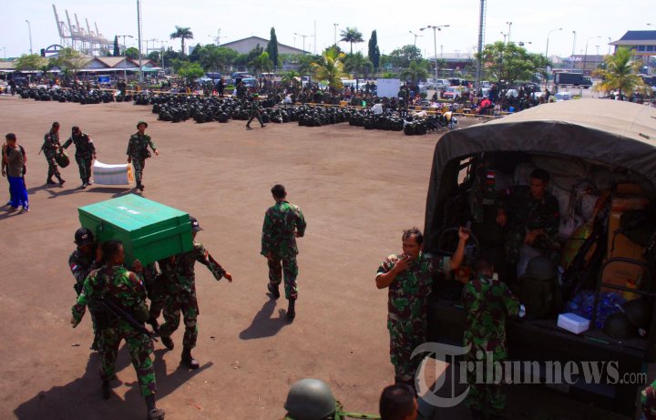 650 prajurit TNI AD Ditarik dari Perbatasan Malaysia