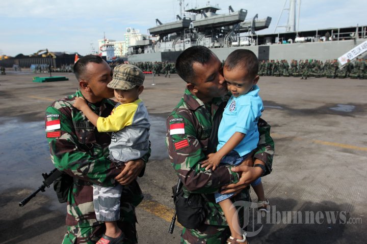 650 Pasukan Diberangkatkan ke Daerah Rawan Konflik