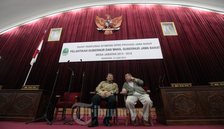 Ahmad Heryawan dan Deddy Mizwar Persiapan Pelantikan