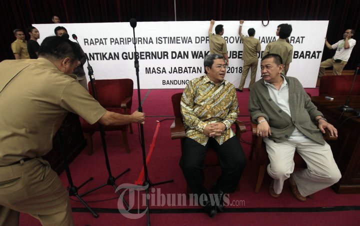 Ahmad Heryawan dan Deddy Mizwar Persiapan Pelantikan