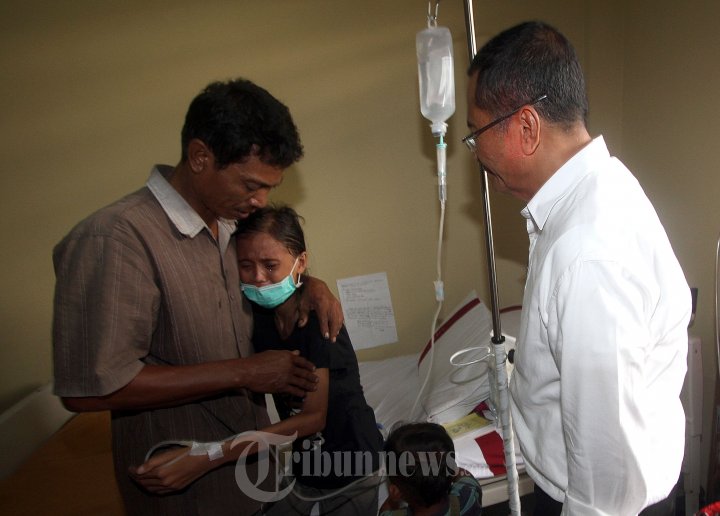 Dahlan Iskan Jenguk Mantan TKI