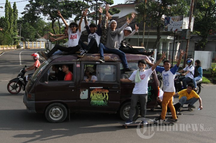 Hari Skateboard Dunia di Palembang