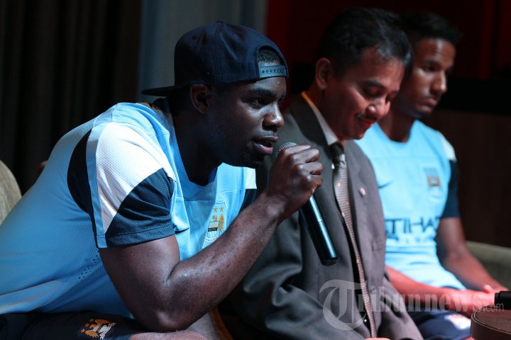 Kunjungan Pemain Manchester City