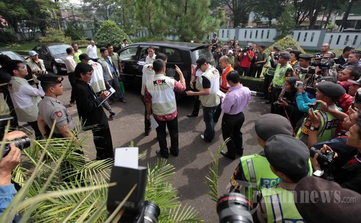 Rekonstruksi Kasus Suap Dana Bansos