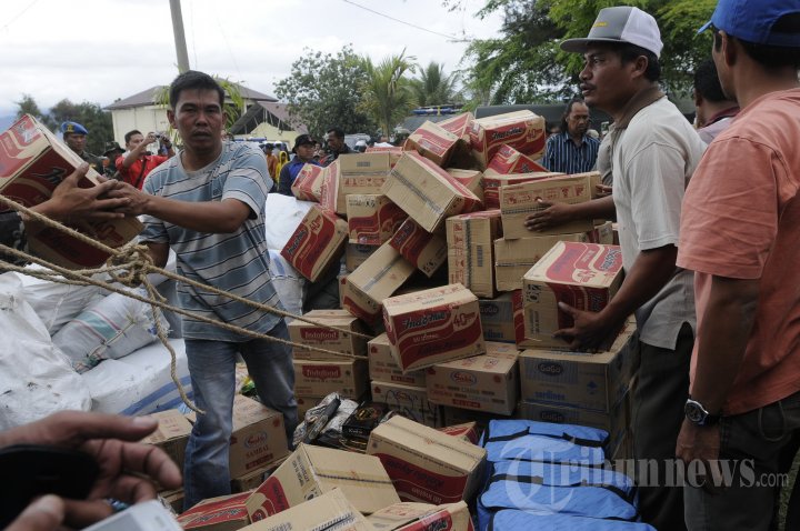 Korban Gempa di Aceh Tengah