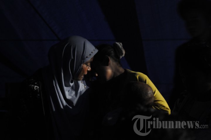 Korban Gempa di Desa Serampah Aceh Tengah