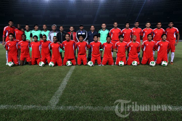 Tim Indonesia All Stars Melakukan Sesi Latihan