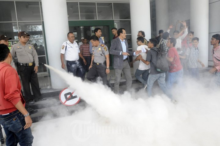 Demo Mahasiswa Kenaikan SPP Unsyiah
