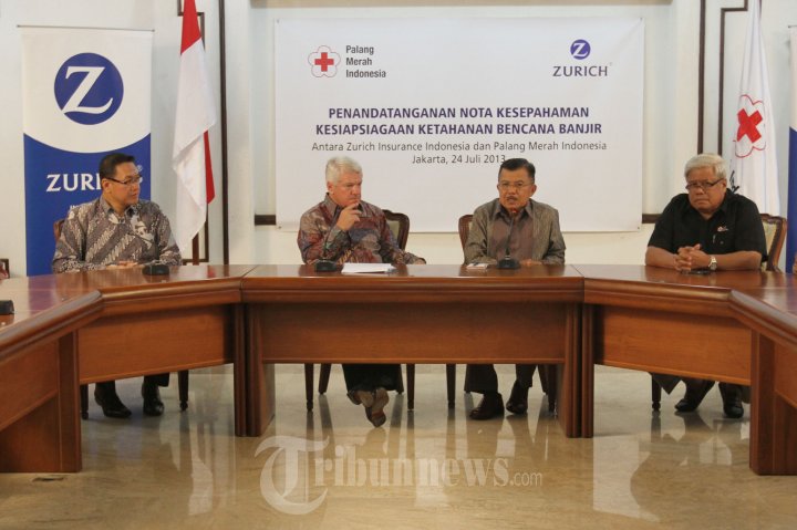 Jusuf Kalla dan Geoff Riddell Tandatangi Nota Kerjasama