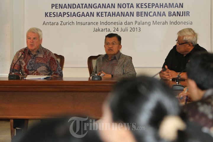 Jusuf Kalla dan Geoff Riddell Tandatangi Nota Kerjasama