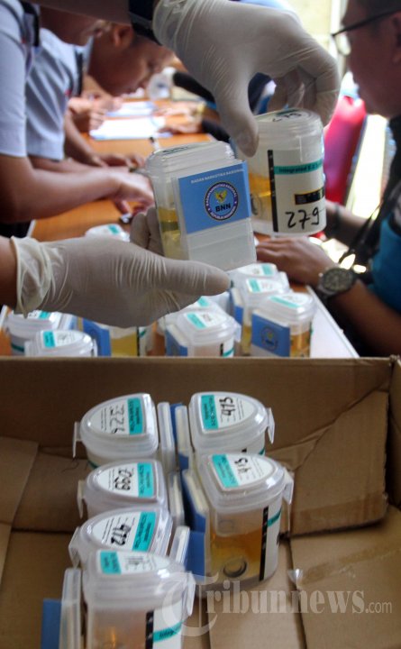 Tes Urine Petugas Lapas se DKI Jakarta