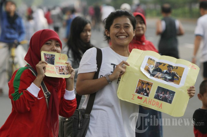 Kirab Juara Dunia Bulu Tangkis