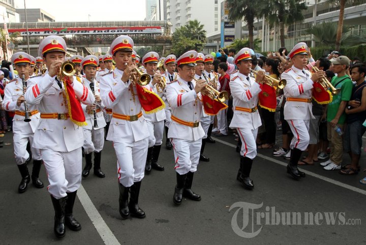Karnaval Marching Band World Police Concert Indonesia 2013