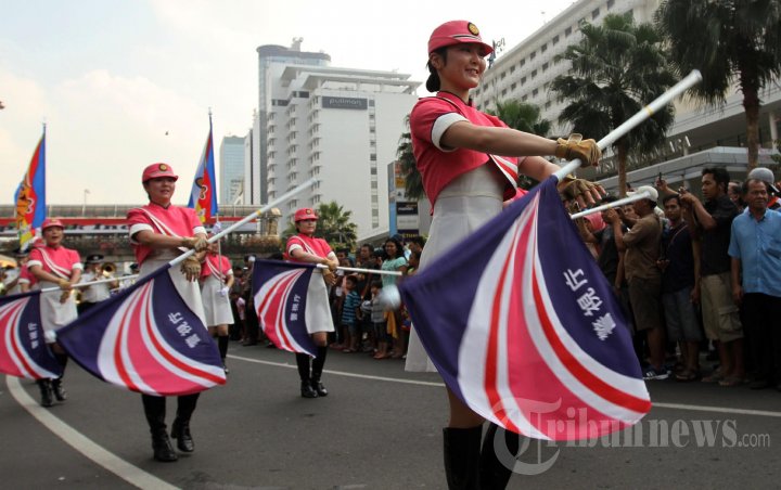 Karnaval Marching Band World Police Concert Indonesia 2013