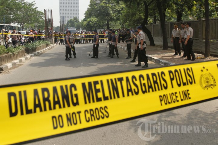 Olah Tempat Kejadian Perkara Penembakan Polisi