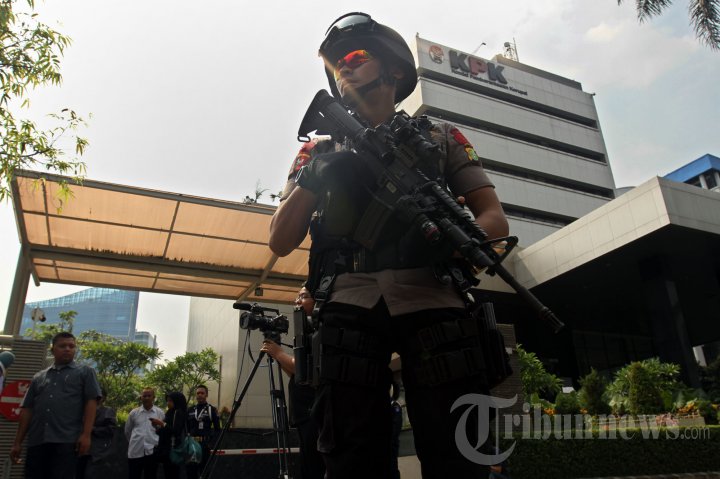 Olah Tempat Kejadian Perkara Penembakan Polisi