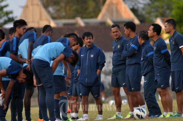 Timnas U19 Indonesia Piala AFF 2013 Berlatih