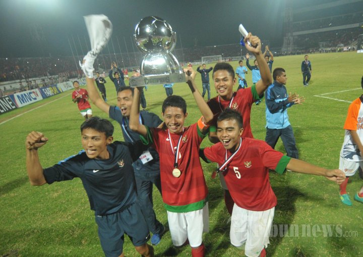 Timnas Indonesia Juara AFF U-19 2013