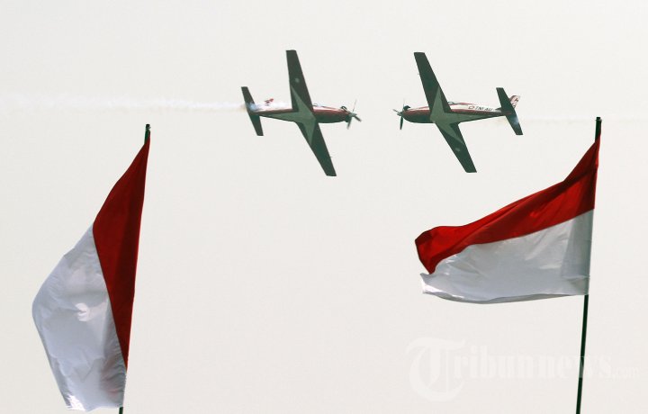 Peringatan HUT Ke-68 TNI di Halim Perdanakusuma