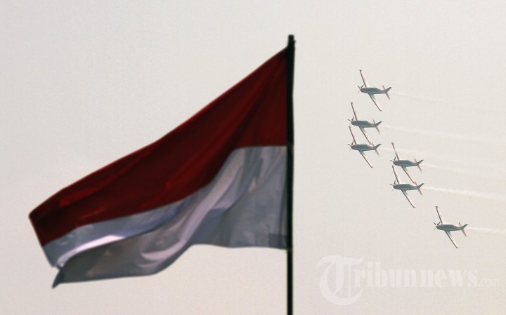 Peringatan HUT Ke-68 TNI di Halim Perdanakusuma