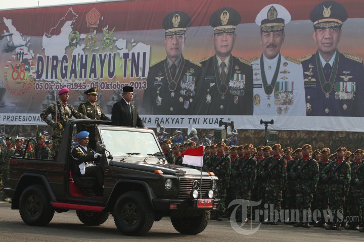 Peringatan HUT Ke-68 TNI di Halim Perdanakusuma