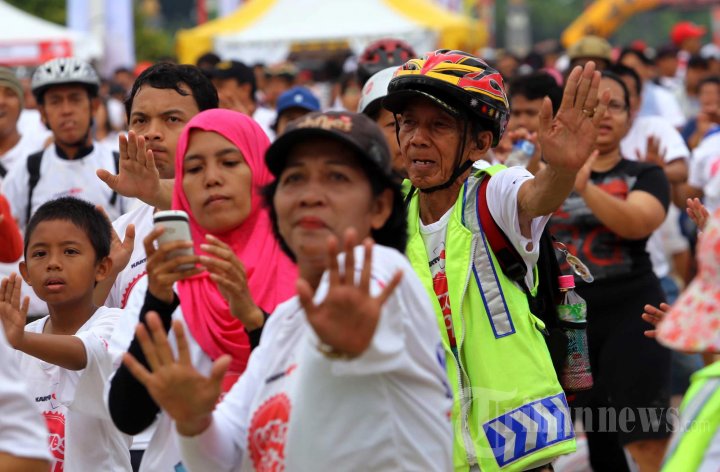 Senam Zumba Mendapat Rekor Muri