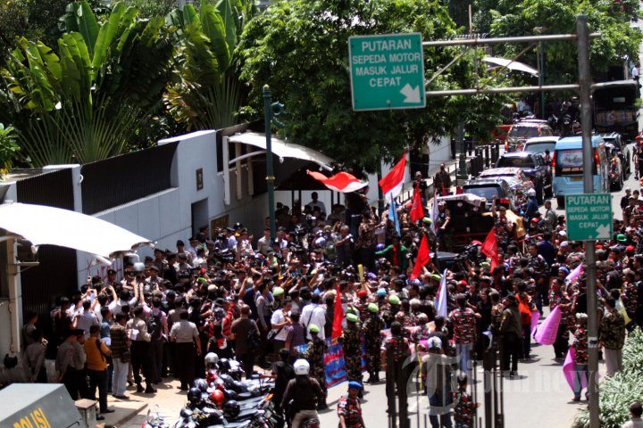 Demo Penyadapan di Kedutaan Australia