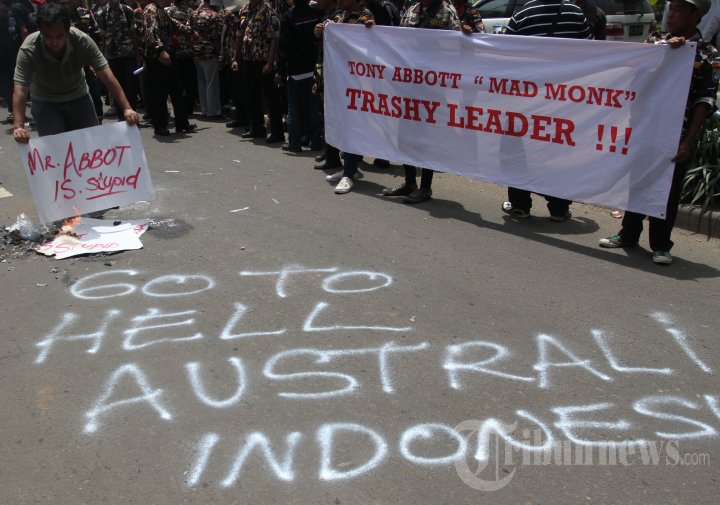 Demo Penyadapan di Kedutaan Australia
