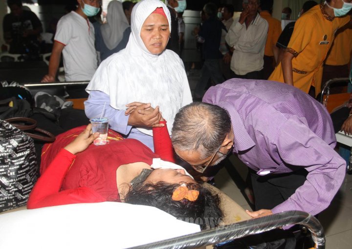 Korban Kecelakaan Kereta KRL versus Truk BBM