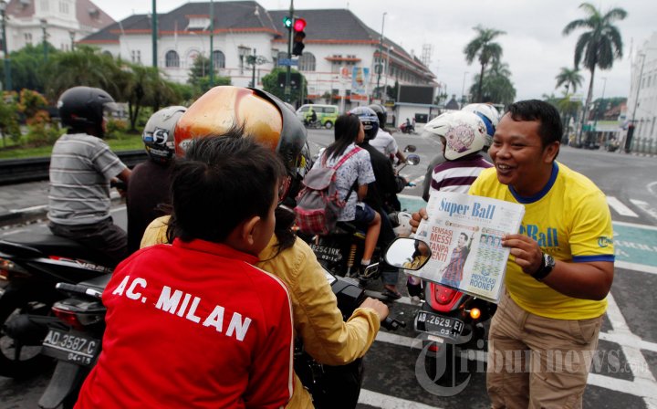 Koran Super Ball Terbit Perdana di Kota Yogya