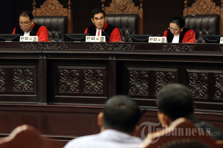 MK Kabulkan Permohonan Uji Materi UU Pilpres