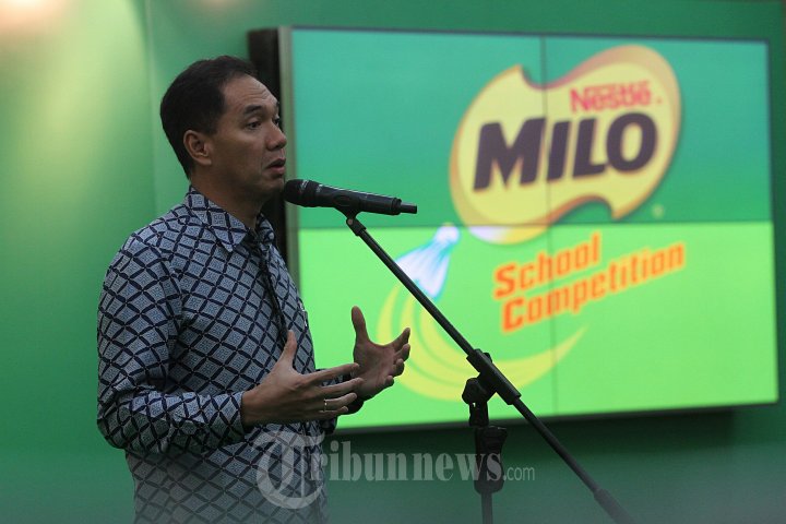Gita Wirjawan di Acara Milo School Competition