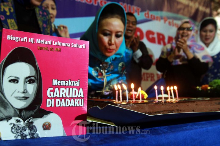 Melani Leimena Suharli Luncurkan Buku Garuda Didadaku
