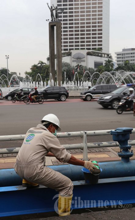 Pengecatan Pipa Air Bersih Palyja
