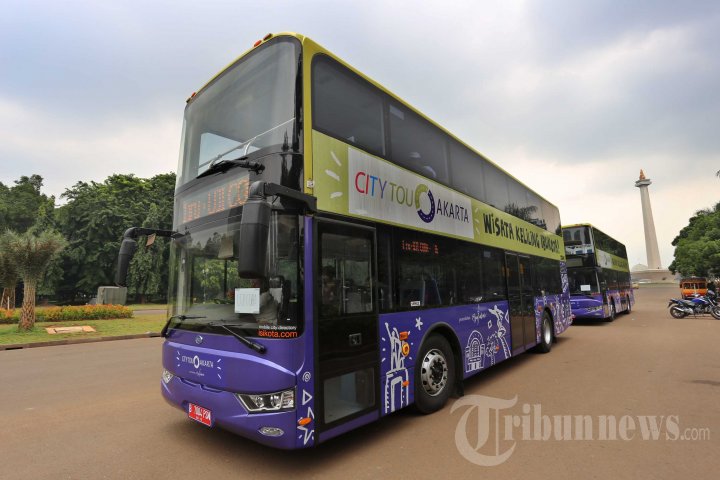 Bus Tingkat Wisata Jakarta Siap Beroperasi