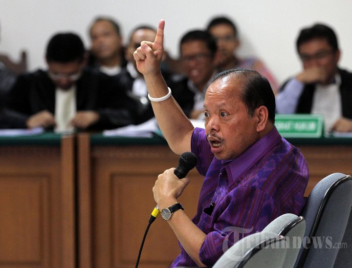 Sutan Bhatoegana Bersaksi dalam Sidang Rudi Rubiandini