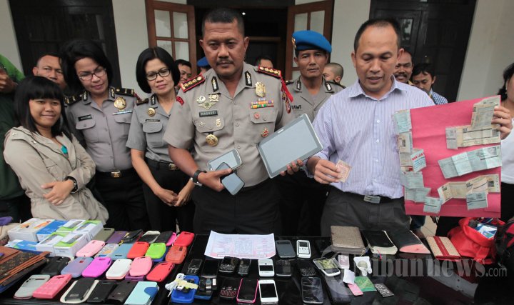 Ekspos Curas di Mapolrestabes Bandung