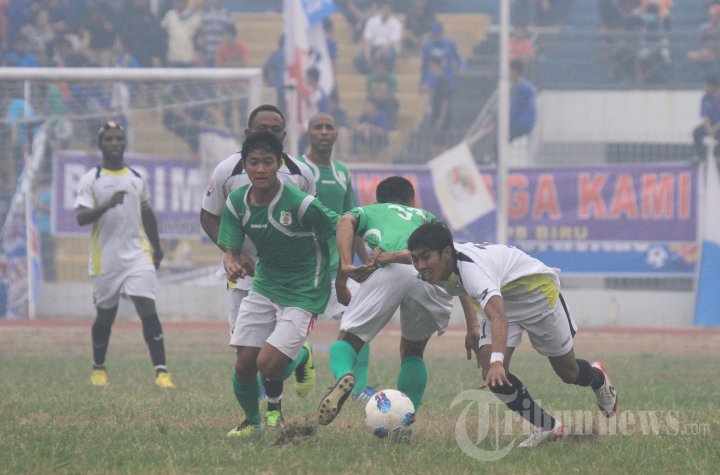Laga Uji Coba PSPS Kalahkan PSMS 1-0