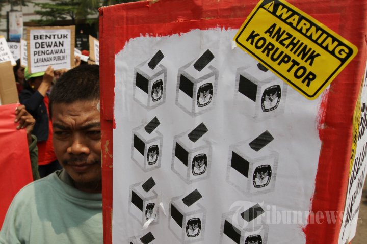Unjuk Rasa Tolak Pemilu 2014