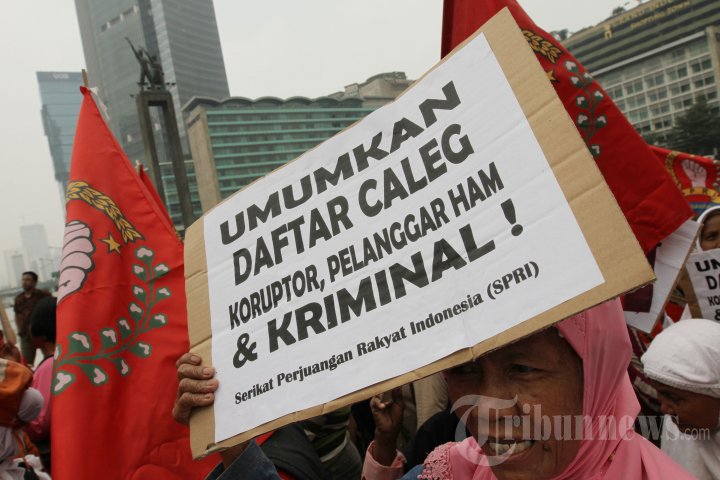 Unjuk Rasa Tolak Pemilu 2014