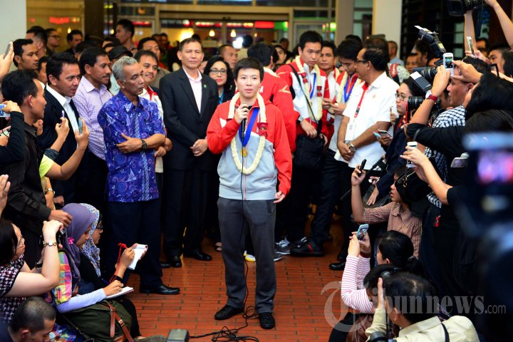 Juara All England 2014 Kembali ke Tanah Air