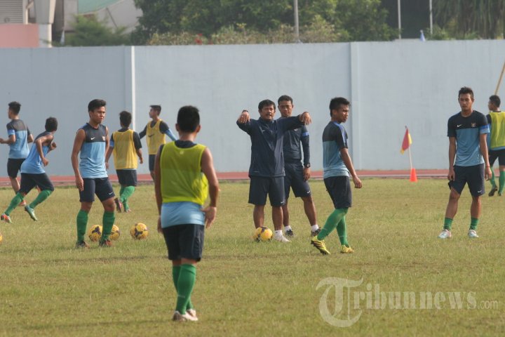 Timnas Indonesia U-19 Berlatih di Stadion Sempaja Samarinda