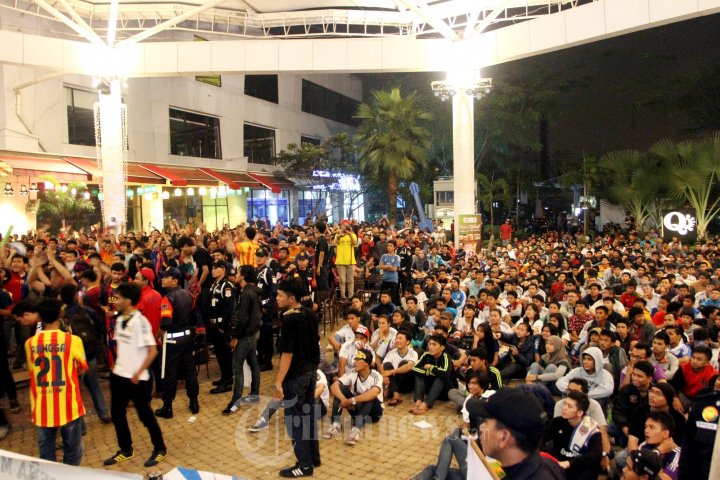 Nonton Bareng Barcelona vs Real Madrid di Summarecon