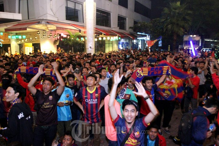 Nonton Bareng Barcelona vs Real Madrid di Summarecon