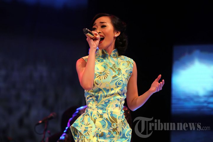 Rini Wulandari Tampil di Acara Musik Simfoni Cinta