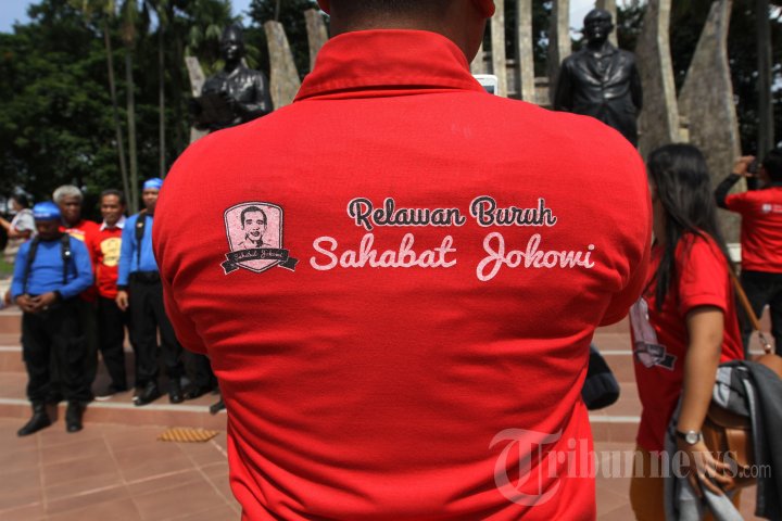 Deklarasi Buruh Dukung Jokowi Capres