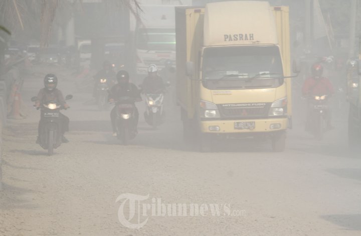 Jalan Daan Mogot Berdebu