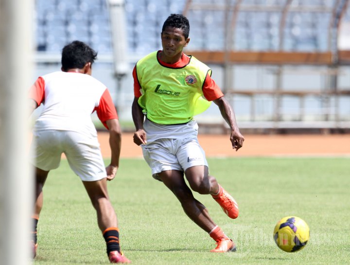 Pemain Persija U-21 Abduh Lestaluhu